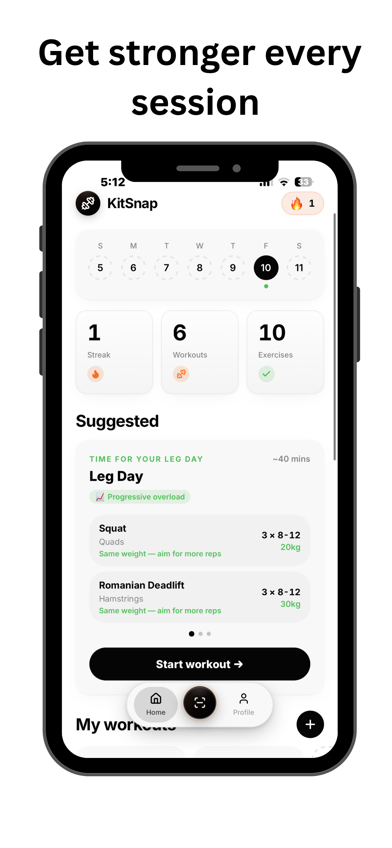 KitSnap - AI Personal Trainer screenshot 4