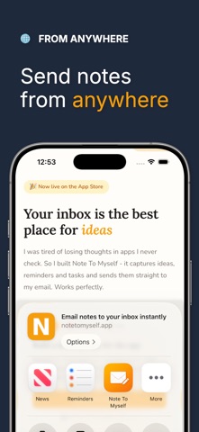 Self Mail: Note To Myself Screenshot 9 of 10