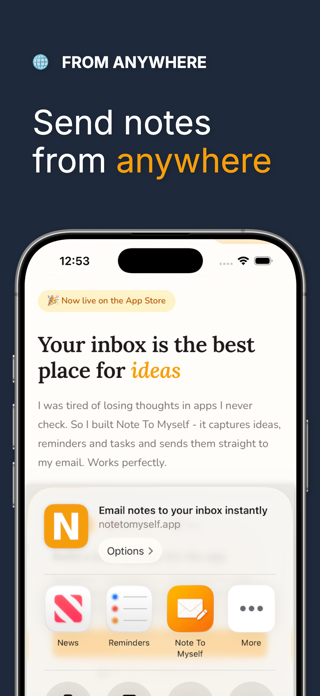 Self Mail: Note To Myself Screenshot 9 of 10