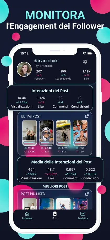Screenshot 6 di 6 di TrackTok: Tik Follower & Likes