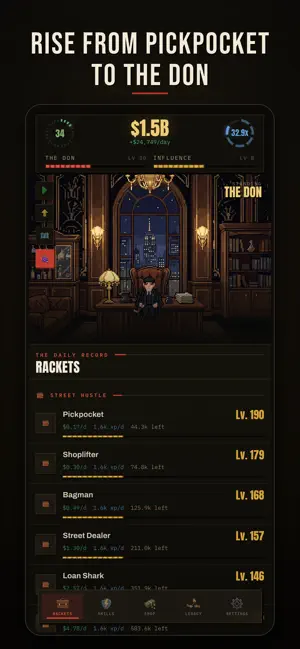 Mobsteria: Rise screenshot 1