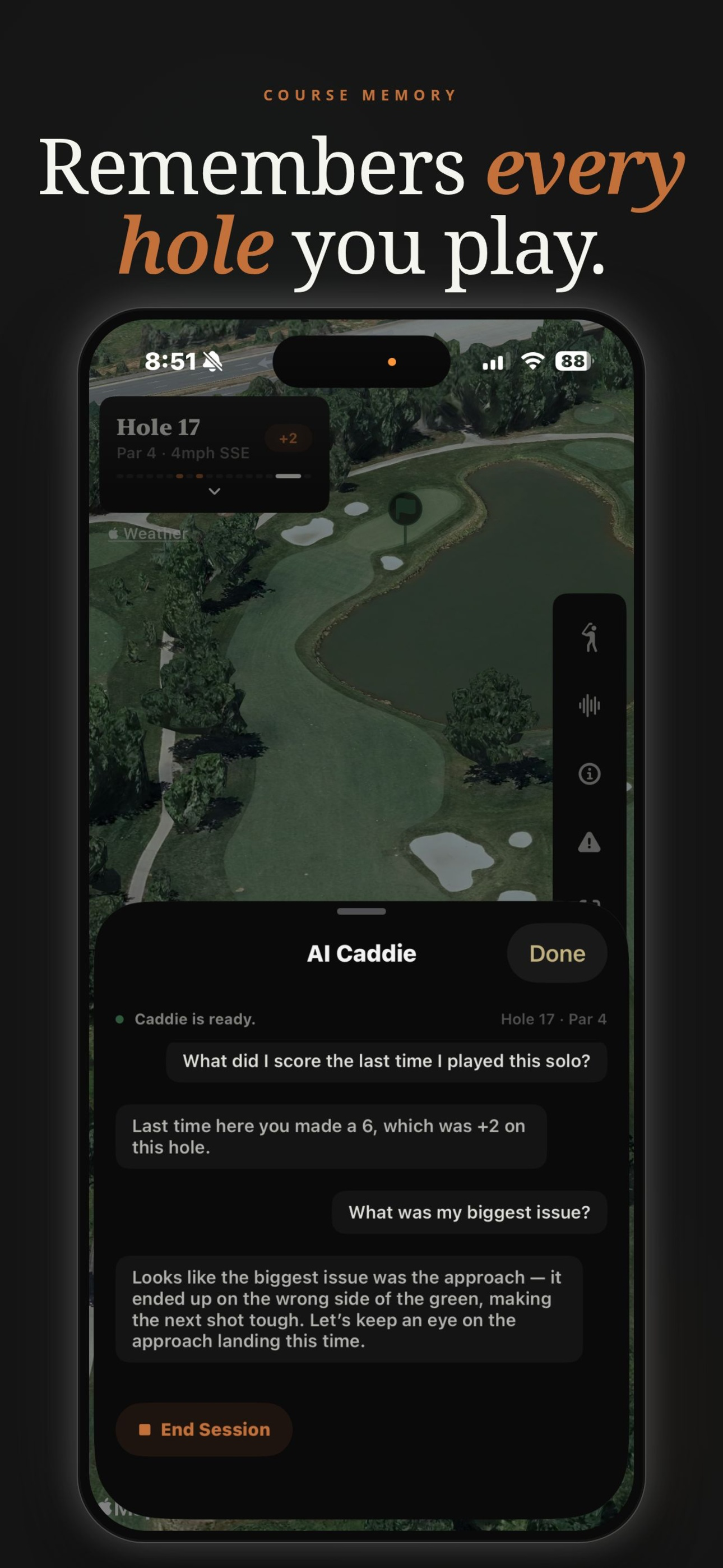 CoastGolf: AI Voice Caddie screenshot 5