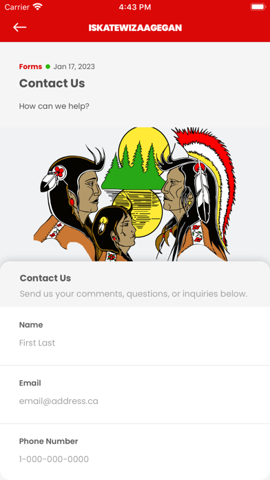 Iskatewizaagegan Screenshot
