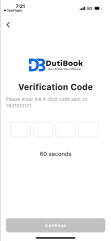 DutiBook Provider screenshot