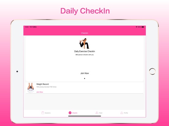WeightLoss Workout-HomeFitness iPad screenshot 4 - Health & Fitness app