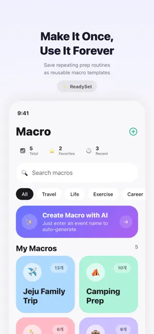 ReadySet- Smart Checklist screenshot 2