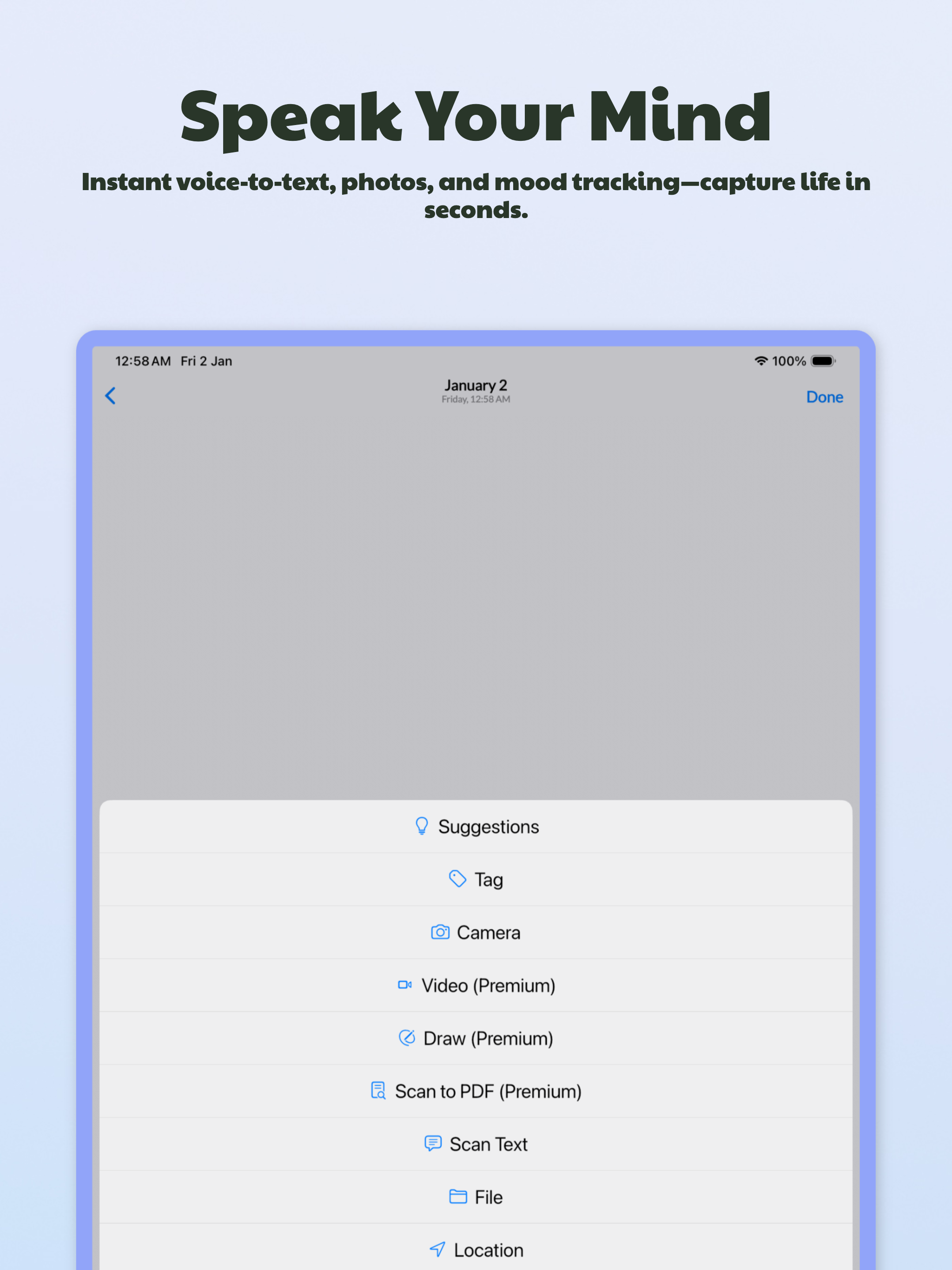 AI Journal & Mood Tracker