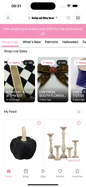 Burlap & Bling Decor screenshot 2