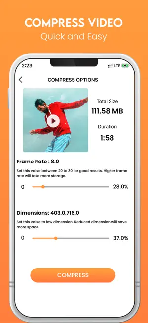 Photo & Video Compressor screenshot 1