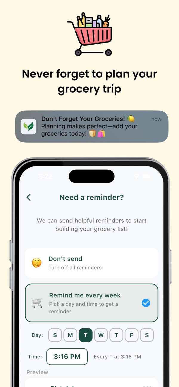 Plateful: Meal Plan &amp; Budget screenshot 5