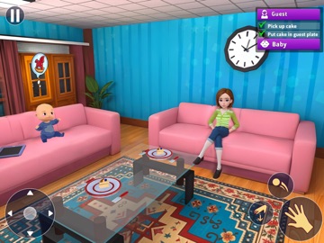 Mother Simulator 3D: Mom Games iPad screenshot