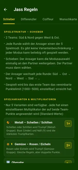 Jass Coiffeur & Schieber screenshot 4