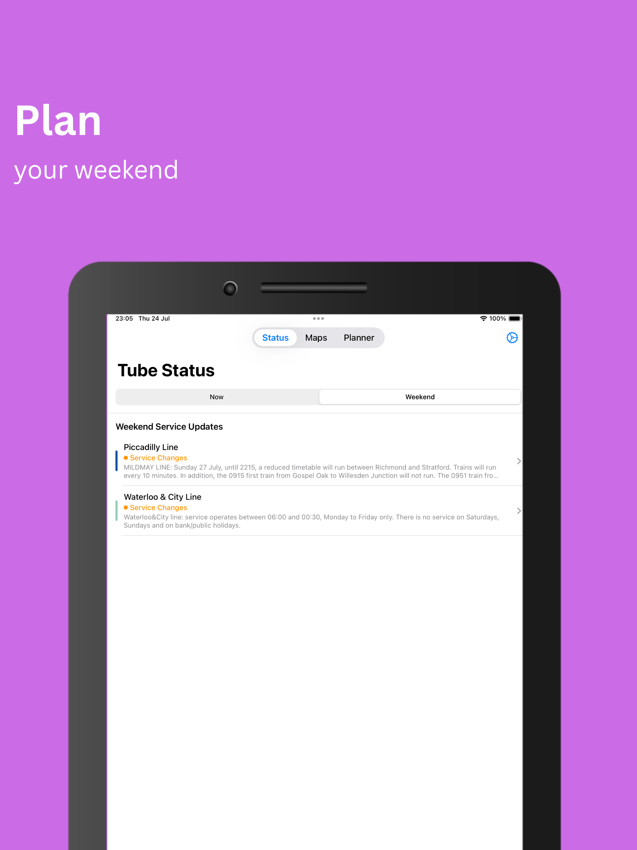 Tube Planner screenshot 7