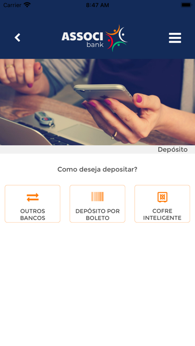 AssociBank Screenshot