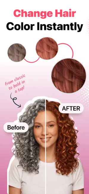Hair Color Changer - Filter AI screenshot 1