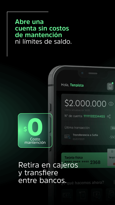 Screenshot #2 pour Tenpo - Una cuenta muy tú