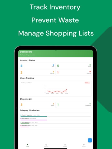 No Food Waste! iPad screenshot