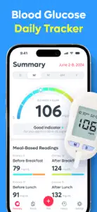 Blood Sugar & Diabetes Monitor screenshot #1 for iPhone