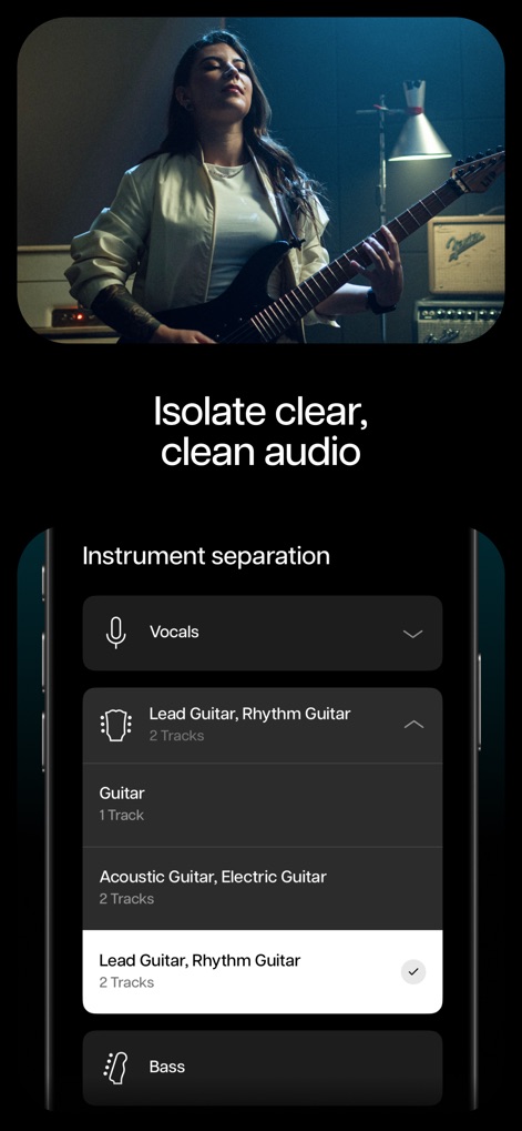 Moises: The Musician's App - Advanced Stem Isolation