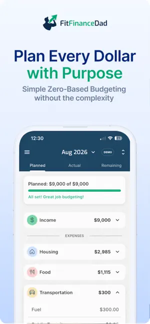 FitBudget: Budget Planner screenshot 3