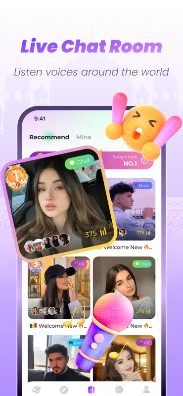 Chatna: Connect by Voice screenshot 1 of 3