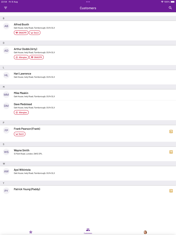 App screenshot