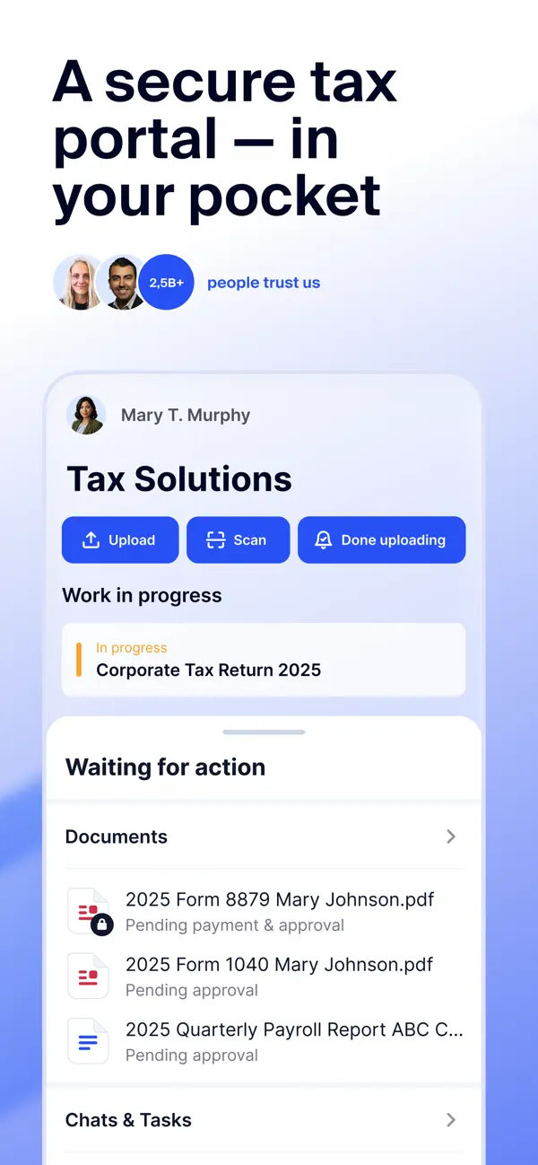 Screenshot #2 pour TaxDome Client Portal