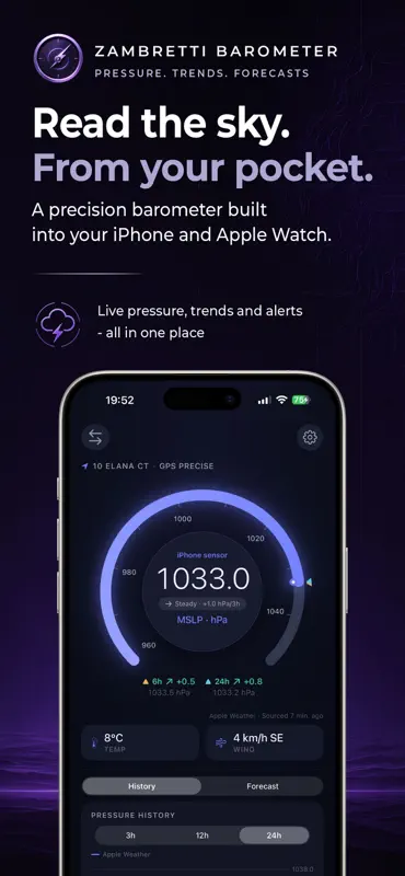 Zambretti Barometer screenshot 1 of 6