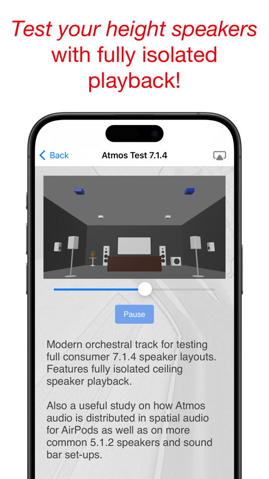 #7. Surround Speaker Check (iOS) 由: Jeff Perrin Music LLC
