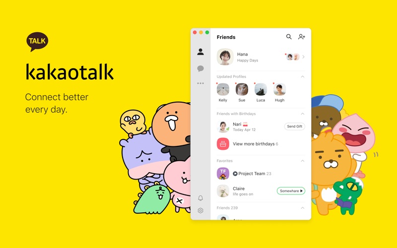 Screenshot #1 pour KakaoTalk