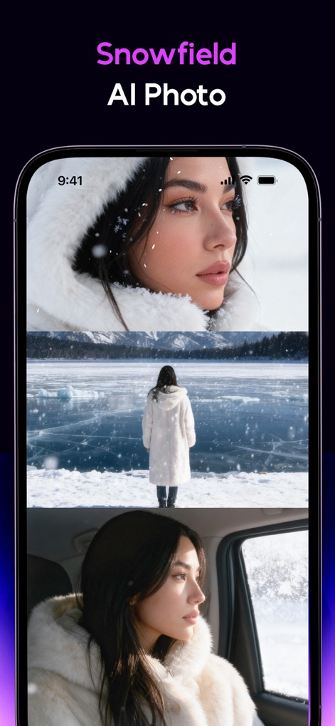 AI Mirror: AI Photo Editor - Snow Trend Imagery