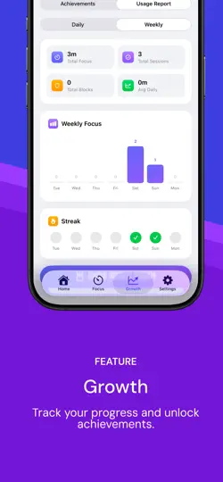 Скриншот FocusLock - Умная блокировка на iPhone 6