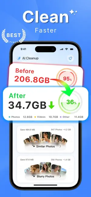 AI Photo Cleanup & Cache Clear screenshot 2