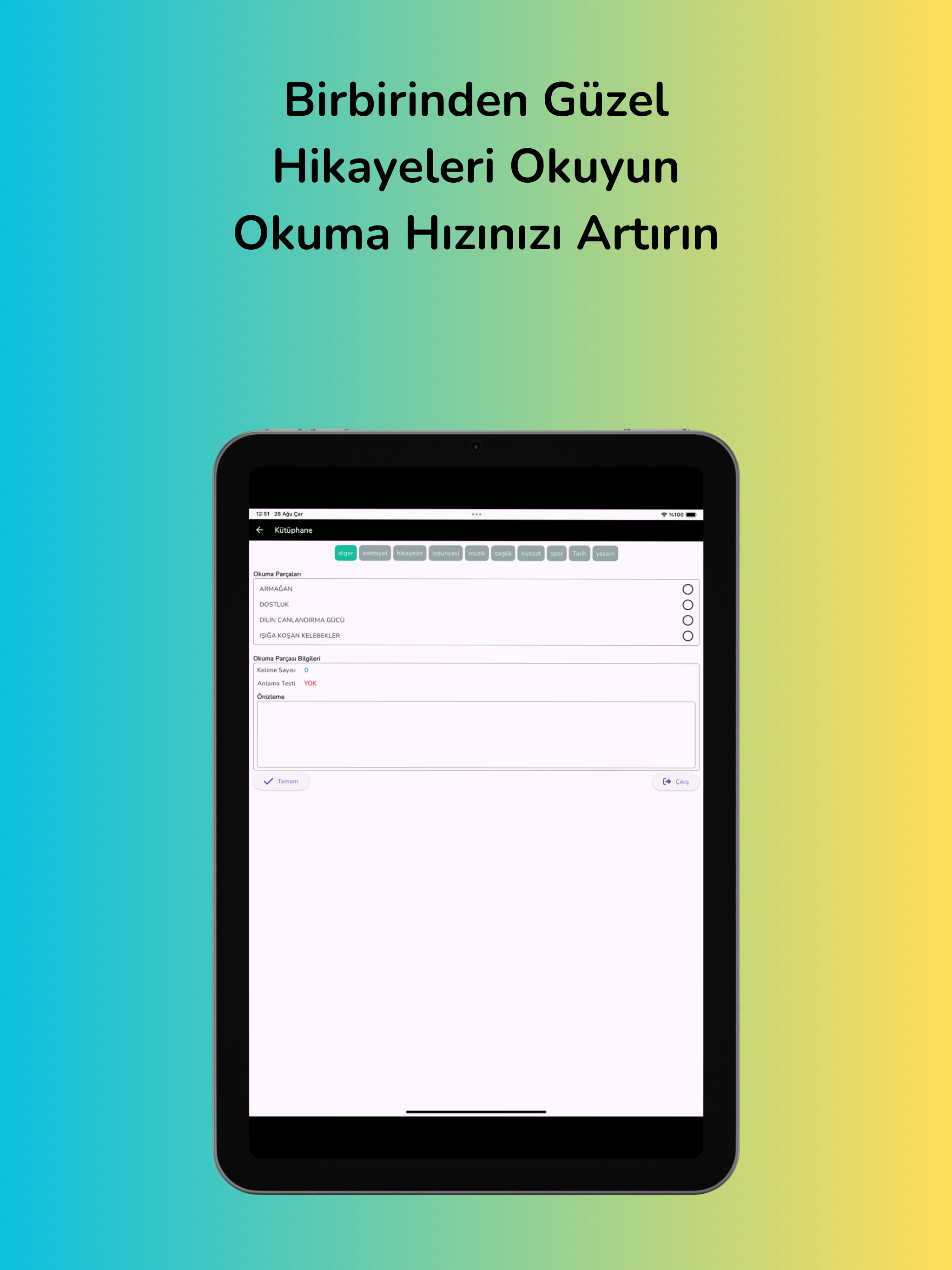 Etki Hızlı Okuma