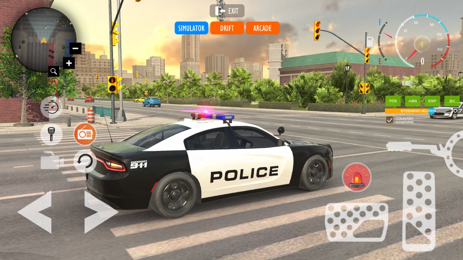 #1. Police Car Game Cop Simulator (iOS) 由: INSPECTOR STUDIOS TEKNOLOJİ BİLİŞİM YAZILIM PAZARLAMA LİMİTED ŞİRKETİ