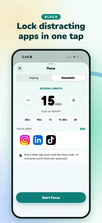 Presence: Time Off Your Phone screenshot 2