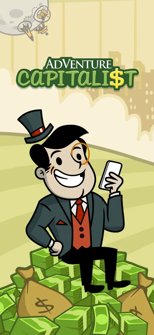 AdVenture Capitalist Clicker iOS Mod IPA screenshot 1 - iOS game interface