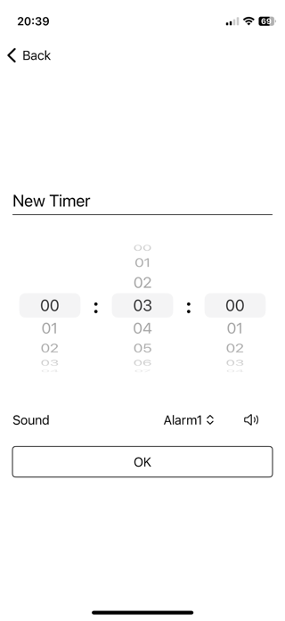 Mono Timer - A stylish timer Screenshot 2 of 6