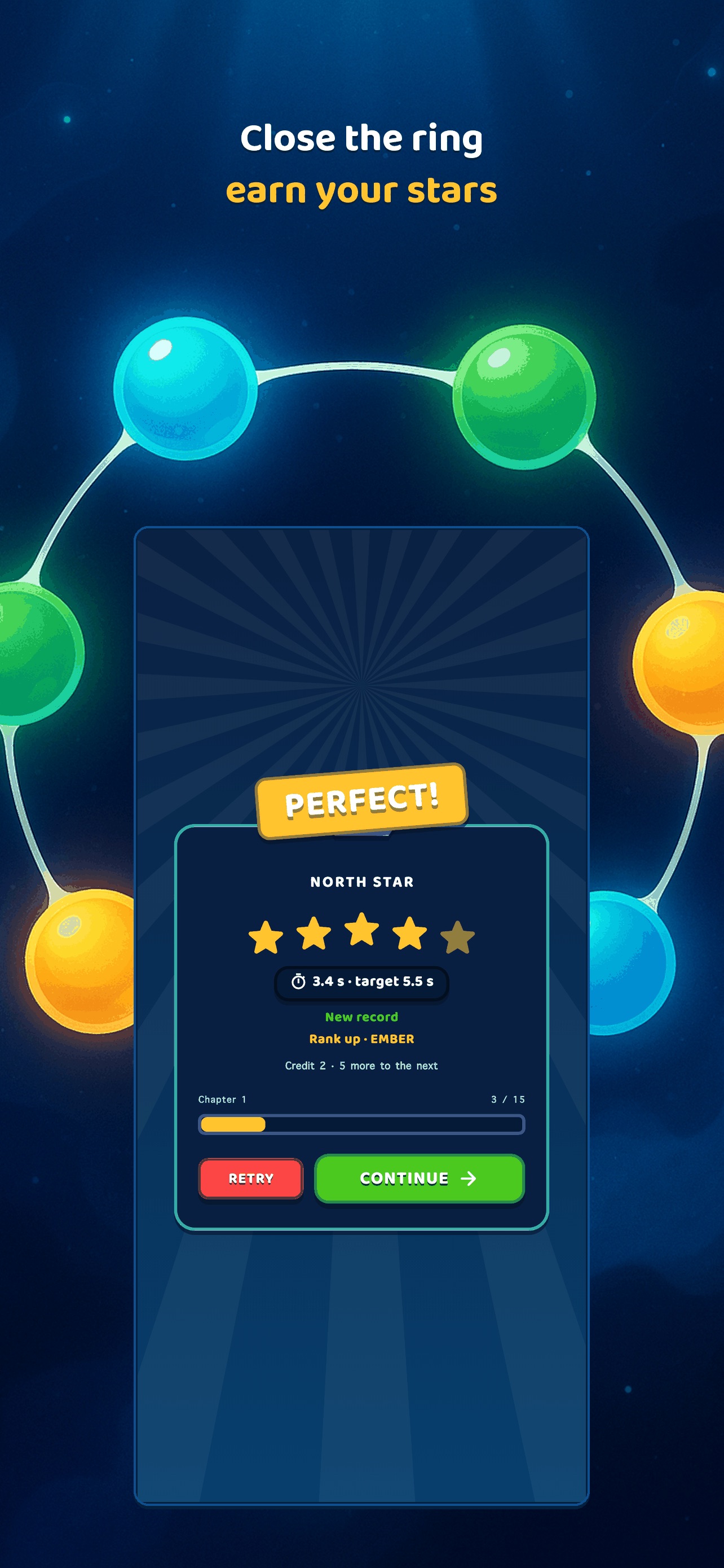 Screenshot 1 of Glow Link: Memory Dot Game