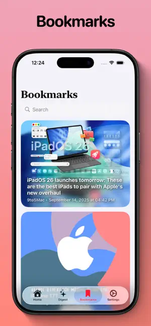 Ruby – Curated News Reader screenshot 3