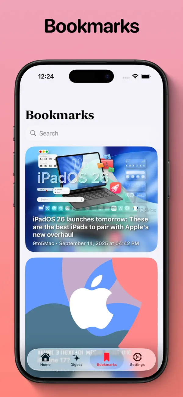 Screenshot #3 pour Ruby – Curated News Reader