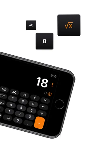 Captura de pantalla de Calculadora Air en iPhone 10