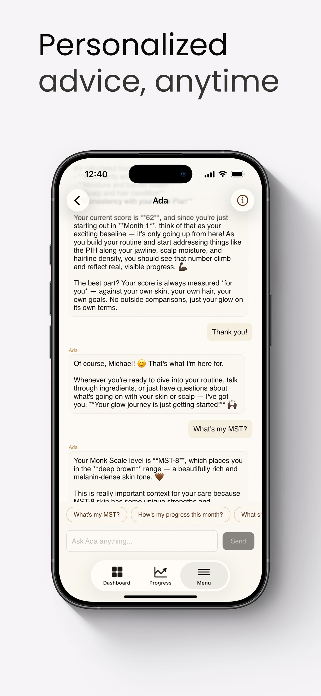 Screenshot 4 of Umbr: Beauty Intelligence