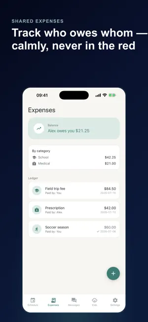Co-Parenting: Custody & Plan screenshot 2