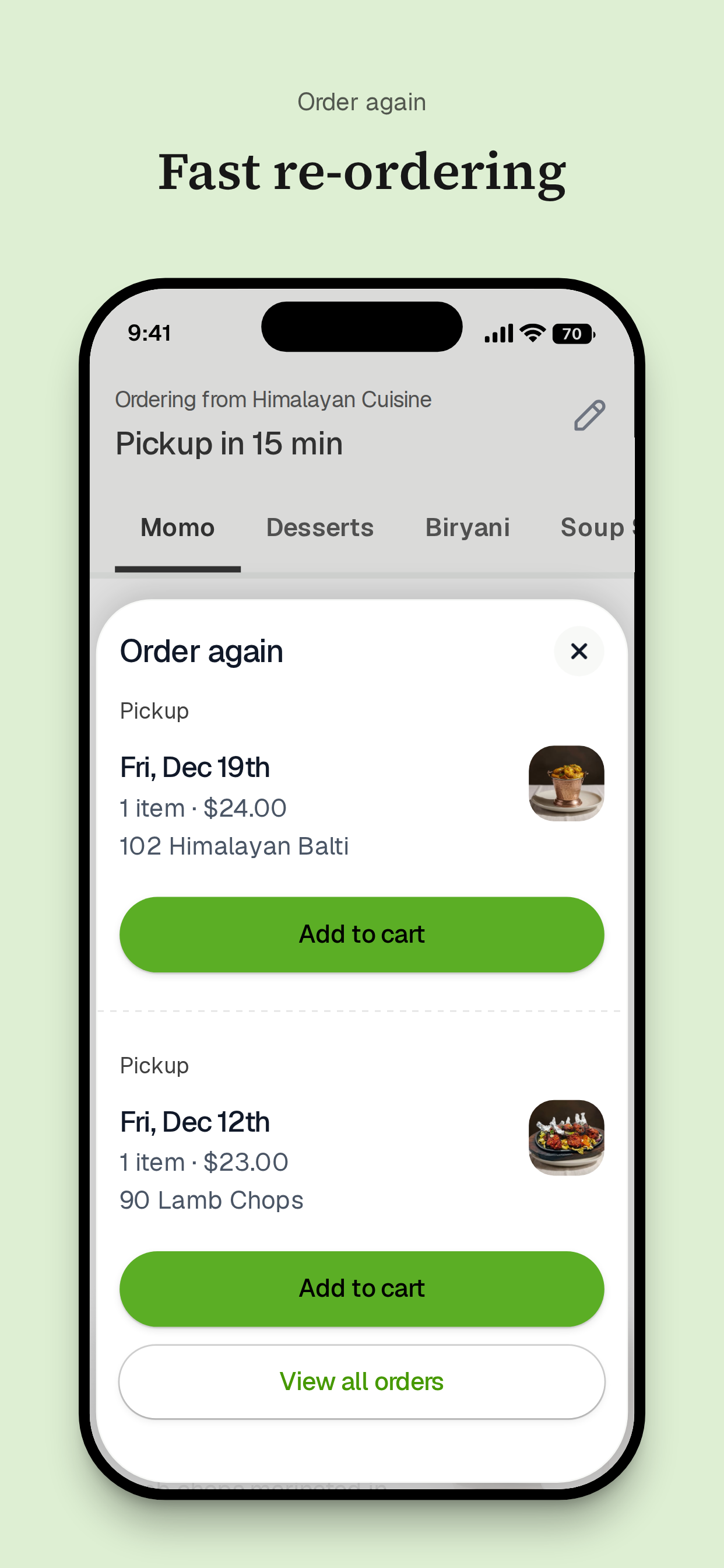 Himalayan Cuisine To Go screenshot 4