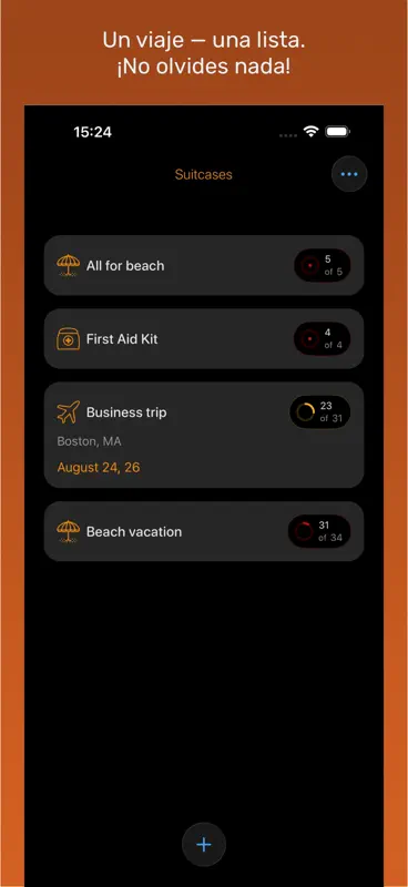 Maletas - lista de las cosas screenshot 2 of 5