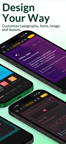 Cardify: Quote Maker & Text Screenshot 2 of 5
