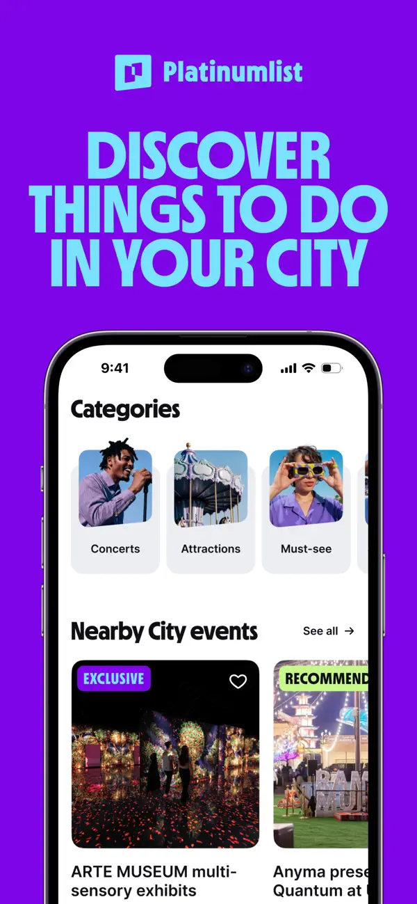 Screenshot #1 pour Platinumlist: Events & Tickets