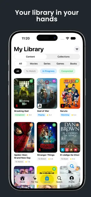 Drawr: Entertainment Tracker screenshot 4