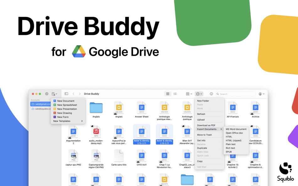 Drive Buddy for Google Drive - 1.5.1 - (macOS)